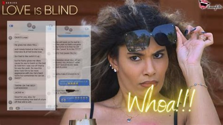 Jackie Love Is Blind Texts