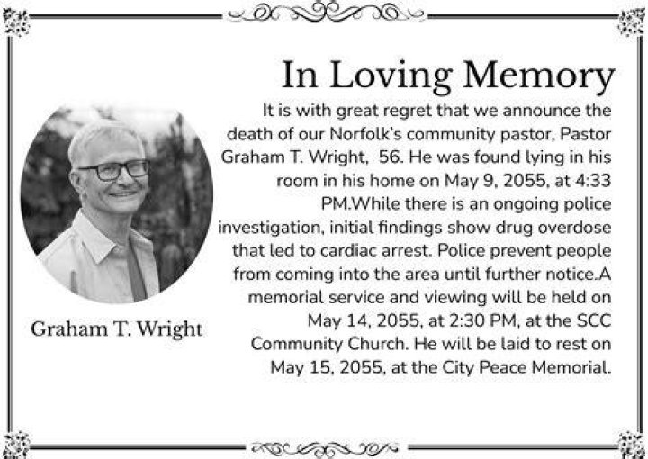 Trevor Lucius Fostoria Oh Obituary Cause Of